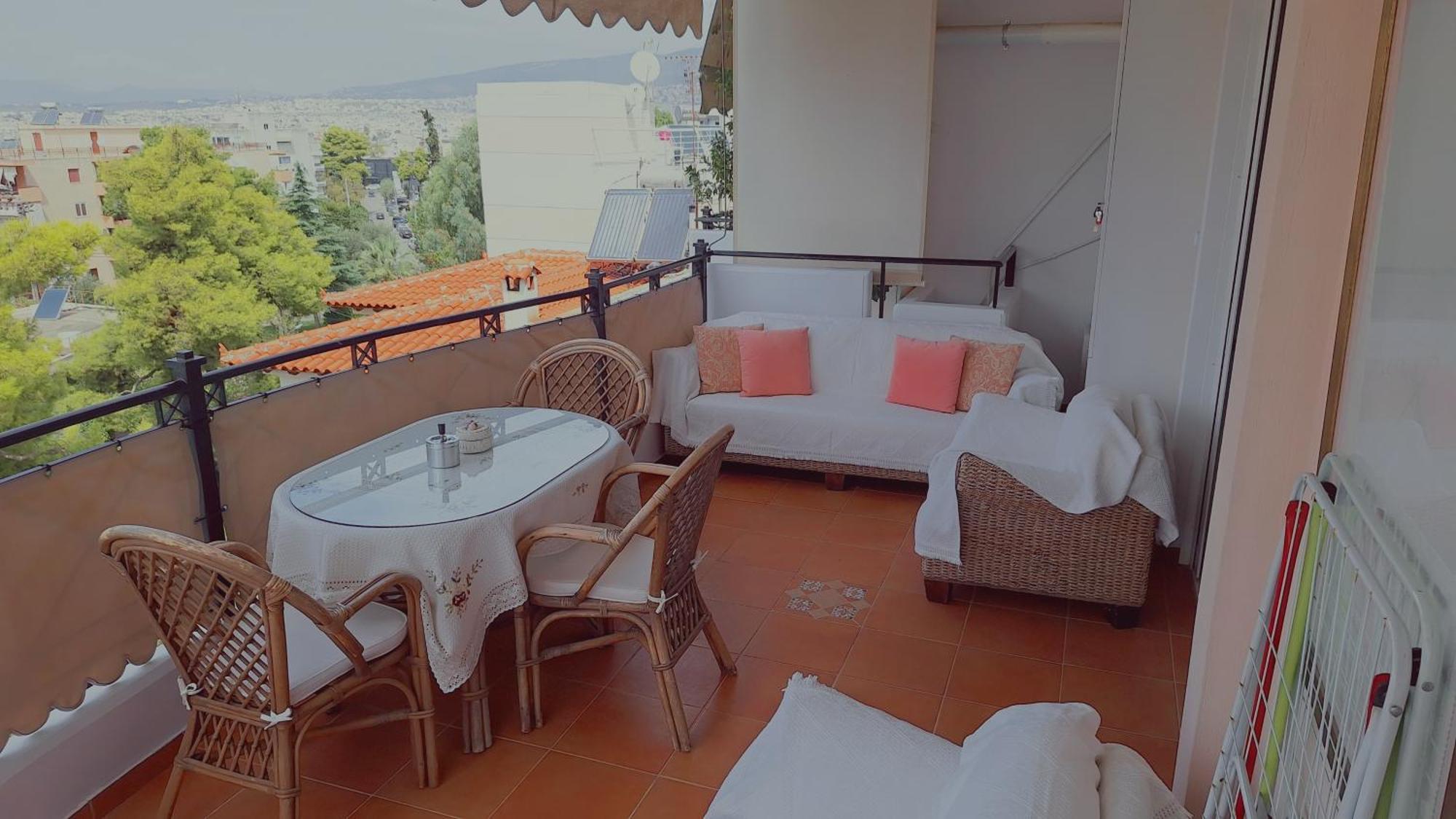 "Athens Light" Luxury Spacy Appartment, Agia Paraskevi Bagian luar foto