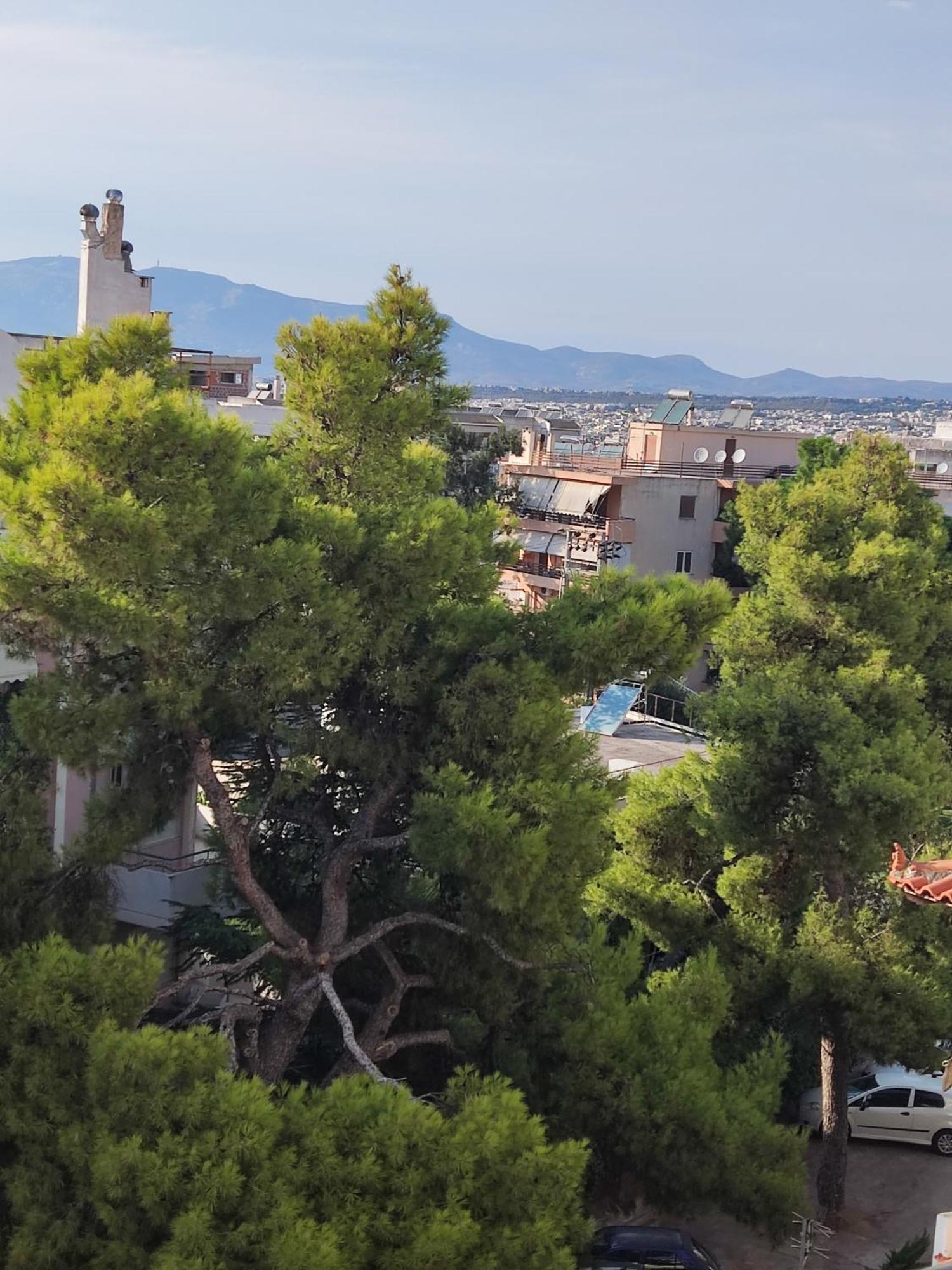 "Athens Light" Luxury Spacy Appartment, Agia Paraskevi Bagian luar foto