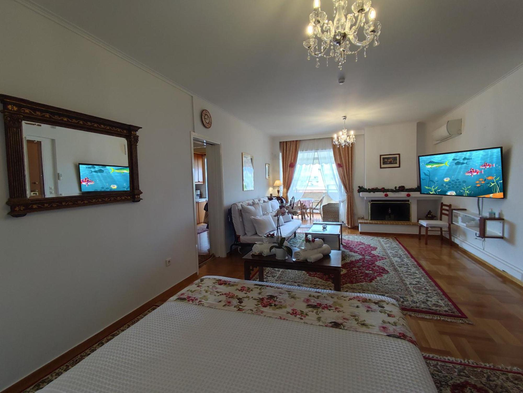 "Athens Light" Luxury Spacy Appartment, Agia Paraskevi Bagian luar foto